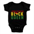 Juneteenth Black Queen Baby Onesie