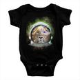 King Of The Universe Lion Space Astronaut Helmet Baby Onesie