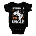 Leveled Up To Uncle Tshirt Baby Onesie