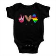 Love Funny Halloween Quote V10 Baby Onesie