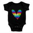 Love Funny Halloween Quote V9 Baby Onesie