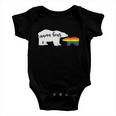 Mama Bear Lgbt Gay Pride Lesbian Bisexual Ally Quote Baby Onesie