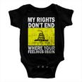 My Rights Dont End Where Your Feelings Begin Tshirt Baby Onesie