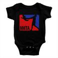 National Midget Tossing Association Funny Baby Onesie