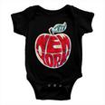 New York City Big Apple V2 Baby Onesie