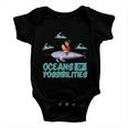 Oceans Of Possibilities Summer Reading 2022 Librarian Baby Onesie