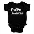 Papa Definition V2 Baby Onesie