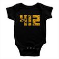 Pittsburgh 412 Map V2 Baby Onesie