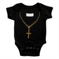 Priest Costume Cross Religion Baby Onesie