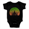 Pumpkin Witch Castle Halloween Quote Baby Onesie