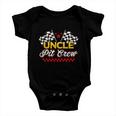 Race Car Birthday Party Racing Family Uncle Pit Crew Baby Onesie