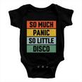 So Much Panic So Little Disco Baby Onesie