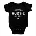 Soon To Be Auntie 2022 Promoted To Auntie Baby Reveal Aunt Baby Onesie