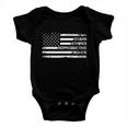 Stars Stripes Reproductive Rights Us Flag 4Th July Vintage Baby Onesie