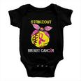 Strike Out Breast Cancer Awareness Softball Fighters Baby Onesie