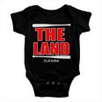 The Land Cleveland Ohio Baseball Tshirt Baby Onesie