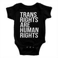 Transgender Trans Rights Are Human Rights V2 Baby Onesie