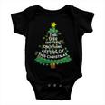 Tree Isnt The Only Thing Getting Lit Ugly Christmas Tshirt Baby Onesie