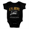 US Army Tank Duty Honor Loyalty Baby Onesie