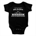 Uss Alaska Cb V2 Baby Onesie