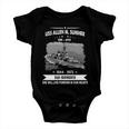 Uss Allen M Sumner Dd Baby Onesie