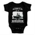 Uss Harry W Hill Dd 986 Dd Baby Onesie