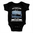 Uss Portland Lsd V2 Baby Onesie