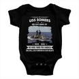 Uss Somers Ddg 34 Dd Baby Onesie