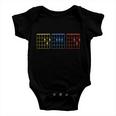 Vintage Guitar Chord Dad Funny Music Fathers Day Baby Onesie