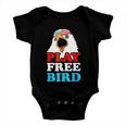 Vintage Play Free Bird Bald Eagle American Patriotic Usa Baby Onesie