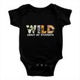 Wild About My Students Proud Teacher Graphic Plus Size Shirt For Teacher Female Baby Onesie