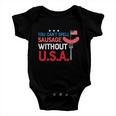 You Cant Spell Sausage Without Usa Plus Size Shirt For Men Women And Family Baby Onesie