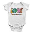 Love Your Planet Earth Day Baby Onesie