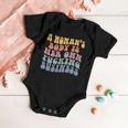A Womans Body Is Her Own Fucking Business Vintage Baby Onesie
