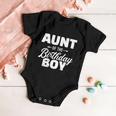 Aunt Of The Birthday Boy Son Matching Family Gift Baby Onesie