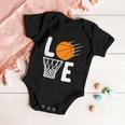 Basketball Love Basketball Lover Basketball Fan Basketball Player Baby Onesie