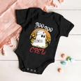 Boo Boo Crew Ghost Halloween Quote Baby Onesie