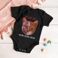 Ch Ch Ch Meow Meow Meow Cat Kitten Lover Baby Onesie