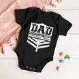 Dad Dedicated And Devoted To God Family & Freedom Baby Onesie