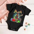 Easter Rock Bunny Tshirt Baby Onesie