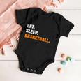 Eat Sleep Basketball V2 Baby Onesie