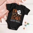 Faboolous Assistant Principal On Halloween Party Funny Ghost Baby Onesie