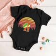 Funny Bigfoot Holding A Taco Baby Onesie