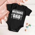 Funny Mechanic Dad Tshirt Baby Onesie