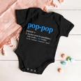 Funny Pop Pop Definition Cool Fathers Day Tshirt Baby Onesie