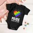 Gay Pride Love Is Love Lgbt Baby Onesie