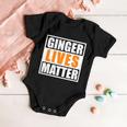 Ginger Lives Matter Funny Irish St Patricks Day Tshirt Baby Onesie