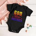 God Bless America For Independence Day On 4Th Of July Pride Cool Gift Baby Onesie