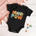 Grand Paw Funny Dog Grandpa Tshirt Baby Onesie