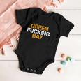 Green Fucking Bay Wisconsin Tshirt Baby Onesie